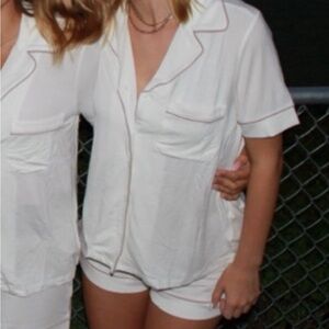 Small white Cupcakes and Cashmere (TJ MAXX) pj set